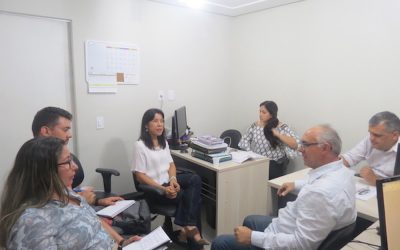 Reunião CREF e CREFITO para alinhar ações junto aos seus respectivos profissionais