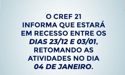 Recesso CREF21