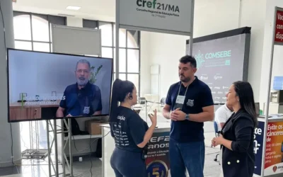 CREF21/MA presente na 1ª edição do COMSEBE