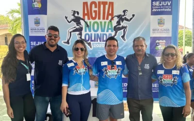 Agita Nova Olinda 2025 promove atividade física e combate ao sedentarismo no Abril Verde